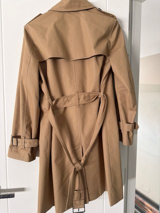 Gabardina Coach Beige