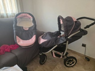 Carrito bebé niña silla y capazo,algo negociable