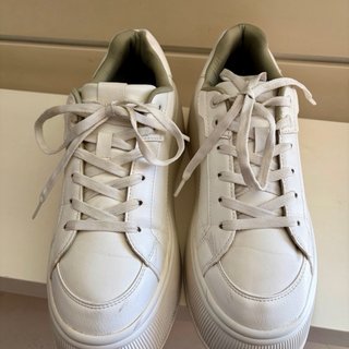 Zapatillas Zara Plataforma Blancas