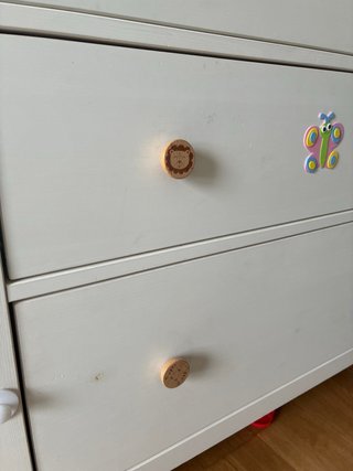 Cómoda HEMNES IKEA 3 cajones blanca