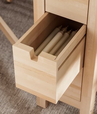 Tavolo pieghevole IKEA NORDEN in betulla massiccia