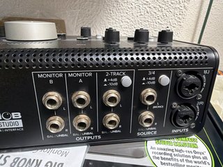 Interfaccia audio Mackie Big Knob Studio