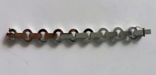 Bracciale vintage colore argento