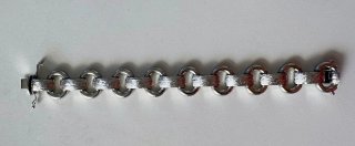 Bracciale vintage colore argento