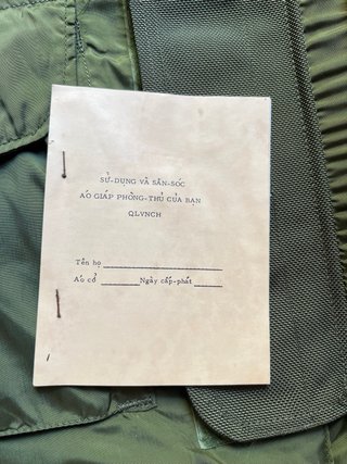Chaleco M69 Vietnam
