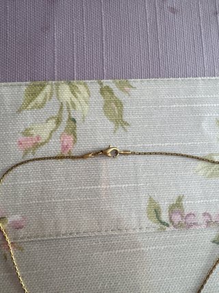 Collana Fendi placcata oro con ciondolo