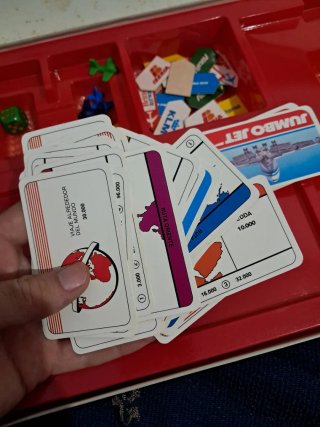 Juego de mesa Jumbo Jet vintage