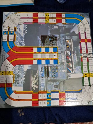Juego de mesa Jumbo Jet vintage