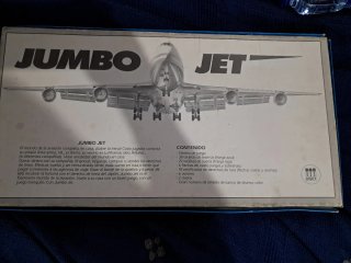 Juego de mesa Jumbo Jet vintage