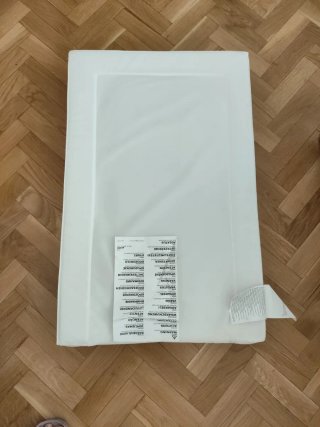 Cojín cambiador IKEA blanco como nuevo