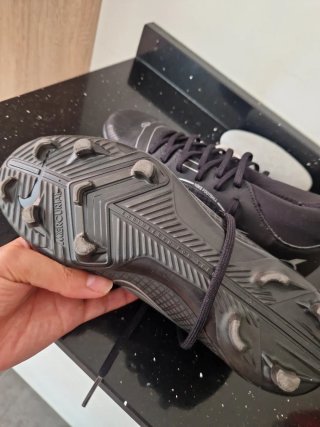 Botines Nike Tacos Fútbol Negro