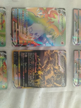 Lote Cartas Pokémon VMAX Rainbow Rare