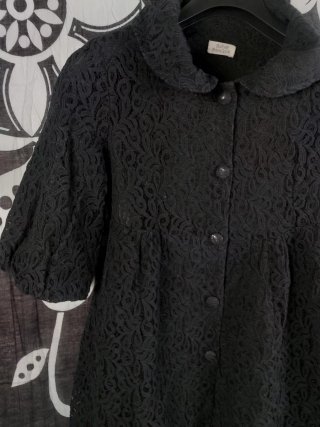 Giacca CamiciaPizzo NeraMezze ManicheMollyBracken
