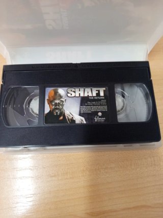 VHS Shaft The Return Samuel L. Jackson
