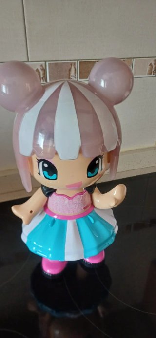 Lámpara Pinypon Muñeca Rosa y Azul