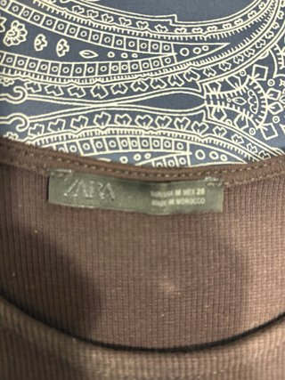 Vestido Zara mujer negro