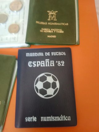 Lote Pruebas Numismáticas y Mundial 82