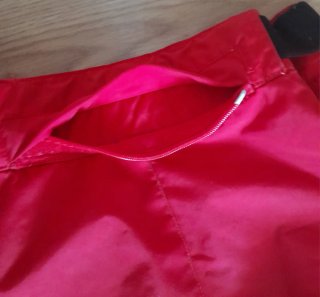 Pantalón de esquí/nieve infantil rojo