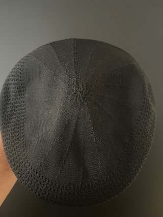 Berretto Kangol Nero Nuovo con Cartellino