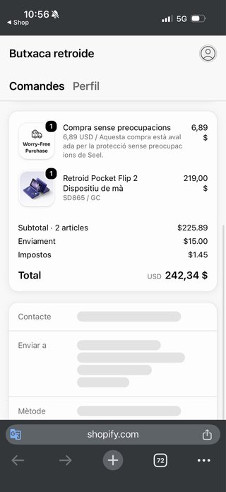 Retroid Pocket Flip 2 Nueva