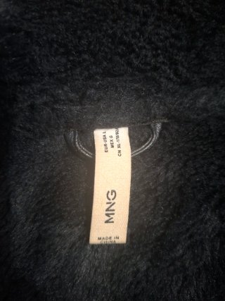 Chaqueta Negra Mango Talla XL