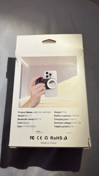 Soporte Móvil Aro Luz Selfie Tipo C