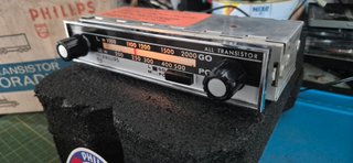 Autoradio Vintage Anni '60 Conv. Bluetooth Philips