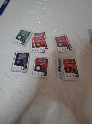 Lote 290 Cartas Topps Match Attax 23/24 y EURO2024