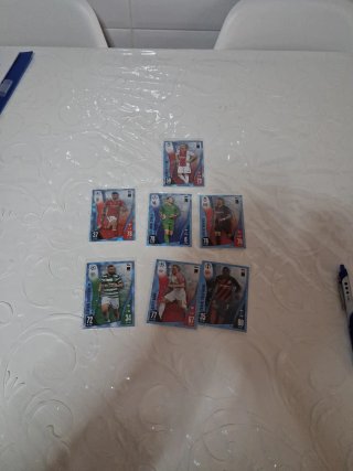 Lote 290 Cartas Topps Match Attax 23/24 y EURO2024