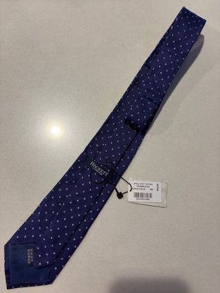 Corbata Hackett niño azul lunares