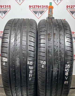215 45 18 V PIRELLI RUEDA AL 90% VIDA UTIL