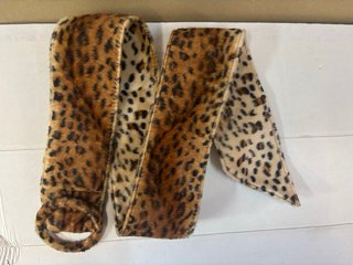 Cintura tessuto fantasia tigre
