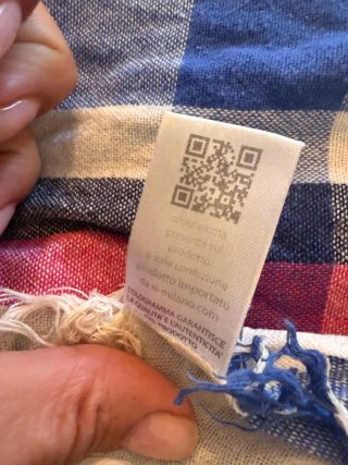 Foulard Sampdoria a quadri