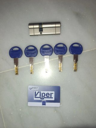 Cilindro Seguridad Viper Mottura