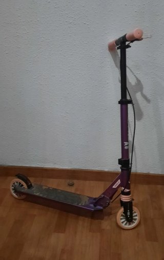 Patinete Oxelo MID5 morado-rosa