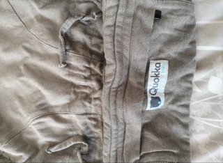 Mochila Portabebés Quokkababy E-Carrier Gris