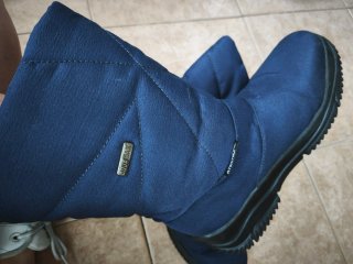 Botas de nieve talla 38/37 pequeña por el pelito