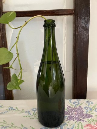 8 Botellas Verdes Cava Vacías