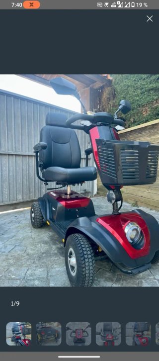 Silla electrica para personas con movilidad reduci