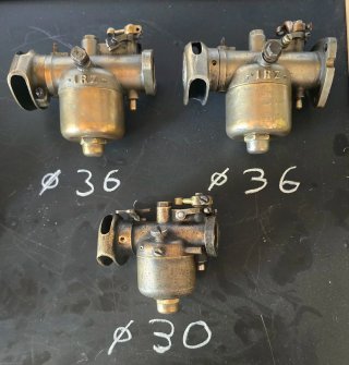 Carburadores Hispano Suiza Originales
