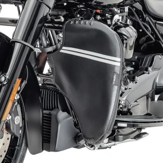 Cubre Defensa motor Harley Davidson Touring Negro