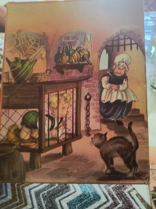 Puzzle Madera Vintage Hansel y Gretel 24 Piezas