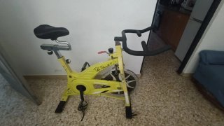Bicicleta Spinning Dream X-7 Amarilla