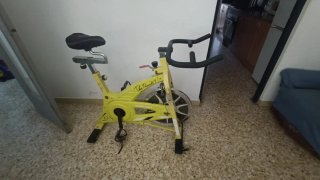 Bicicleta Spinning Dream X-7 Amarilla
