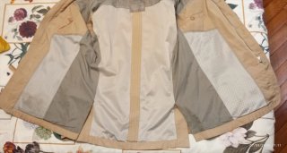 Chaqueta tres cuartos hombre impermeable
