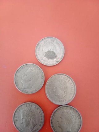Lote monedas Juan Carlos I España