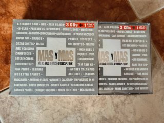 MAS y MAS 3 CDs + 1 DVD Compilación