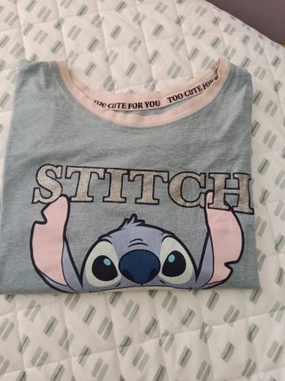 Camisón azul de Stitch