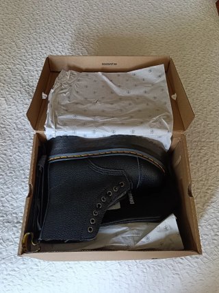 Botas Dr. Martens Negras Cremallera