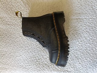 Botas Dr. Martens Negras Cremallera